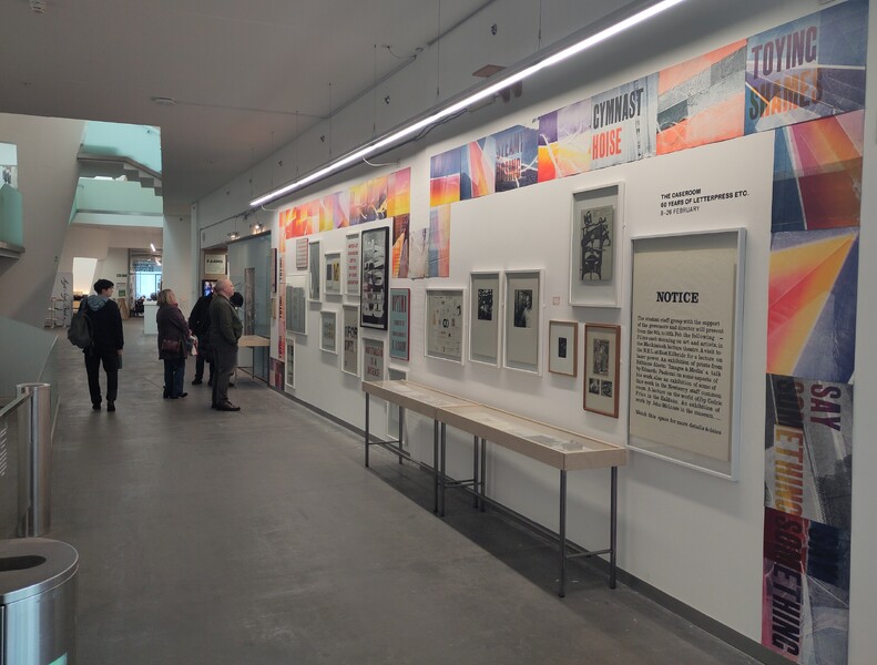 The Caseroom: 60 Years of Letterpress etc. at The Glasgow School of Art