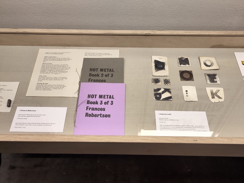 The Caseroom: 60 Years of Letterpress etc. at The Glasgow School of Art