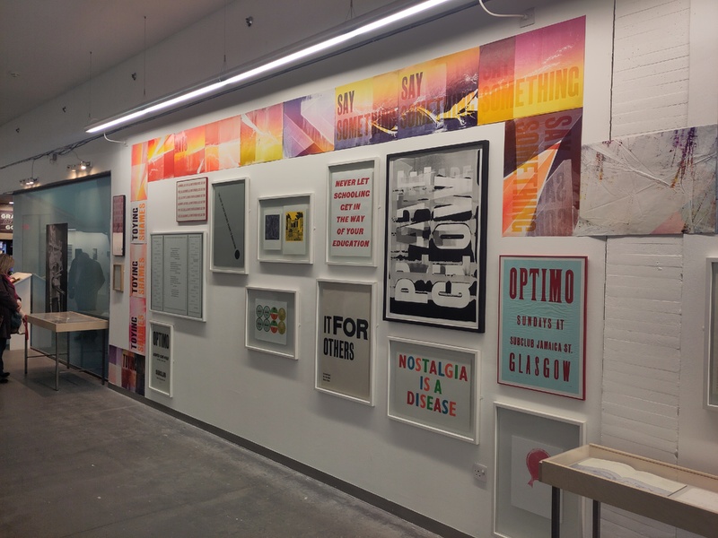 The Caseroom: 60 Years of Letterpress etc. at The Glasgow School of Art