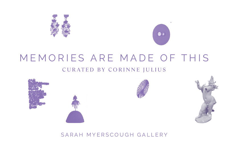 Work exhibited at "Memories Are Made Of This" Jewellery Exhibition