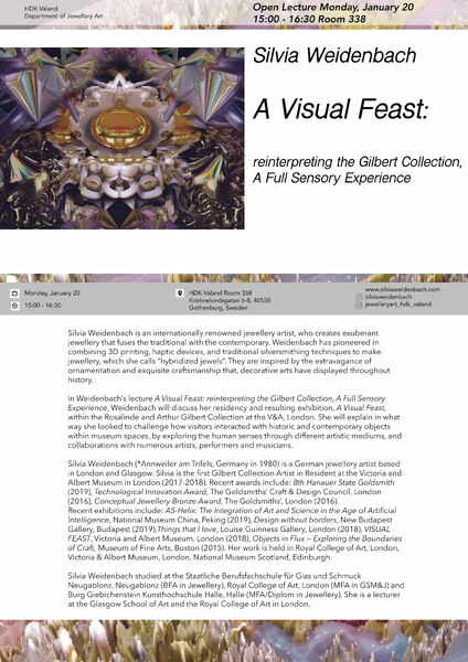A Visual Feast: reinterpreting the Gilbert Collection, A Full Sensory Experience
