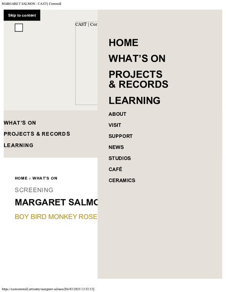 Event website