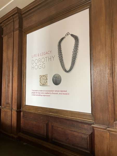 Work included in the Life And Legacy, Dorothy Hogg exhibition