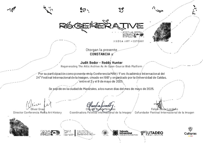 Certificate of participation