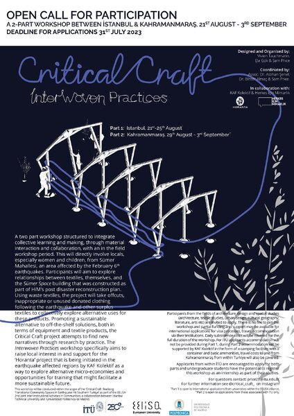 Critical Craft: Interwoven Practices