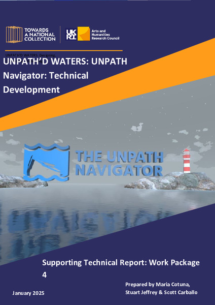 Unpath'd Waters: UNPATH Navigator Technical Development