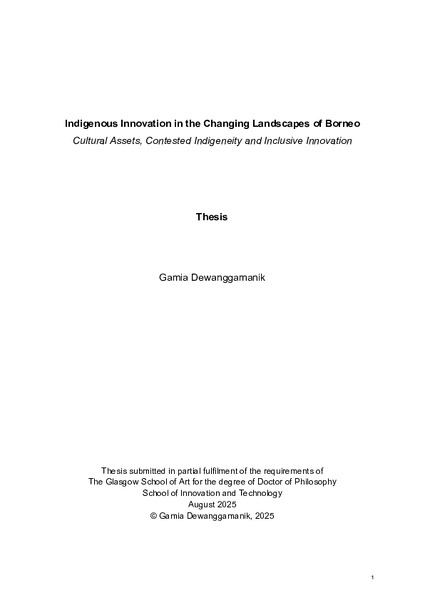 PhD Thesis