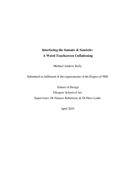 PhD Thesis