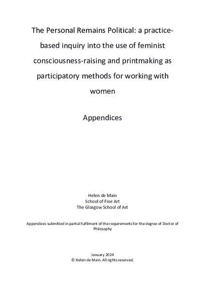 Appendices