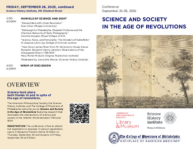 Edinburgh to Philadelphia: Elizabeth Fulhame and the Chemical Networks of Early Photography