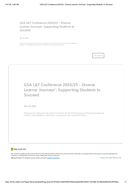 Sustainable Voices – Longform Content for Insights (Student Partnership Project with Tom Gibson)