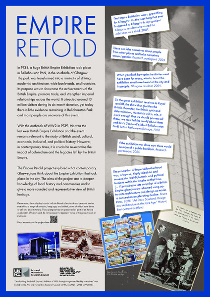 Empire Retold: other voices from the British Empire Exhibition