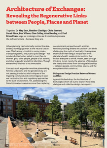 Architecture of Exchanges: Revealing the Regenerative Links
between People, Places and Planet