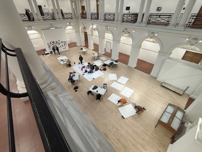 Colonial Debris: Collaborative Drawing of Political Action and Protest at the Old College, University of Edinburgh
