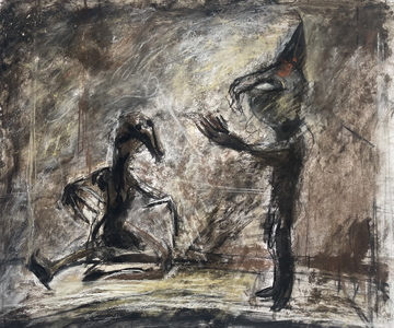 Works on Paper made in response to Carl Lavery's  'Letters to Ana Mendieta' as part of an ongoing collaborative project.