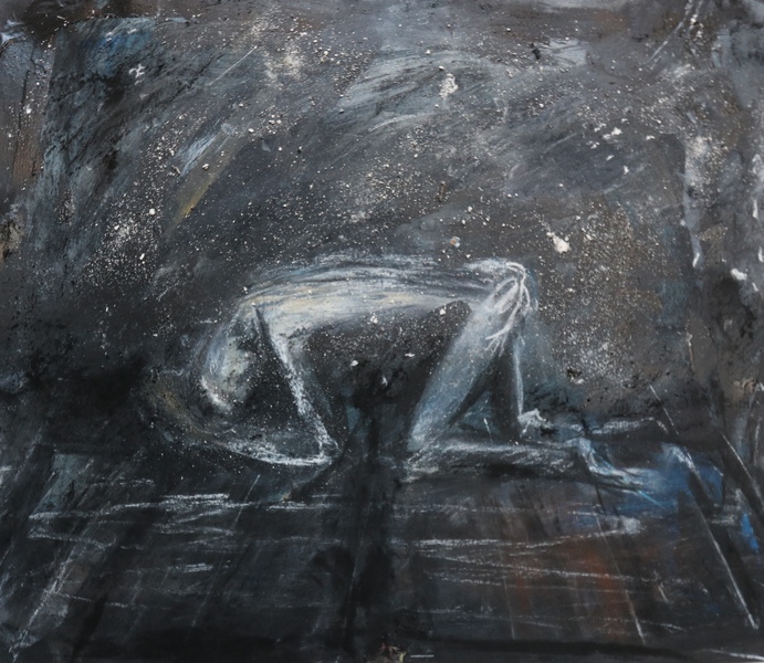 Works on Paper made in response to Carl Lavery's  'Letters to Ana Mendieta' as part of an ongoing collaborative project.