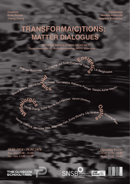 Work Exhibited at TRANSFORMA(C)TIONS: MATTER DIALOGUES. Munich 2026
