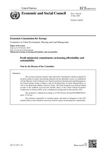 The inception, advocacy and impact of the Geneva UN Charter on Sustainable Housing (2015–2025)