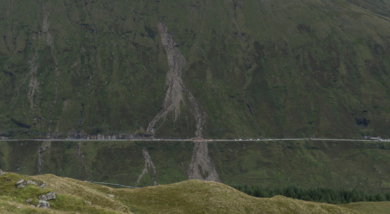 Glen Croe Landslide 31st August 2020