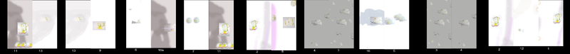 Process image: Curtain panel layout
