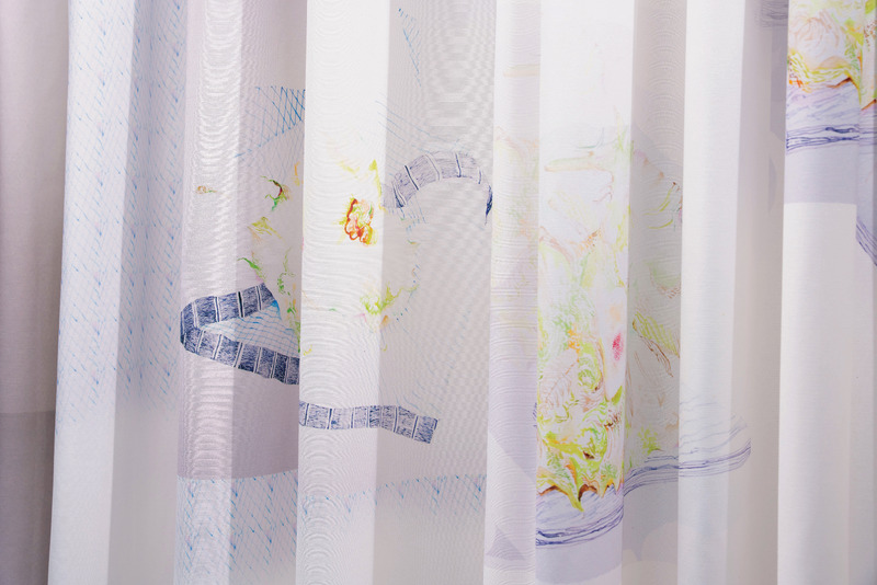 Detail image of Exquisite, Imaginary Cure (curtain) 2025