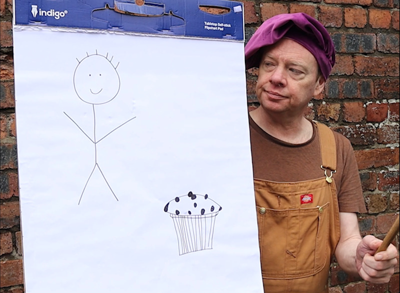 "Muffin Man" by The Gorgeous Pouting Mr AR