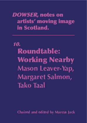 Roundtable: Working Nearby: Mason Leaver-Yap, Margaret Salmon, Tako Taal