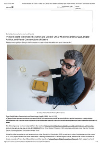 2 Sample Sections/Excerpts - excerpted in artnet and mousse