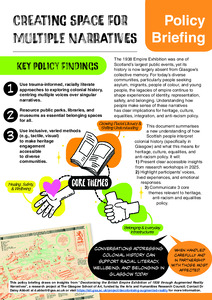 Policy Briefing: Creating Space for Multiple Narratives