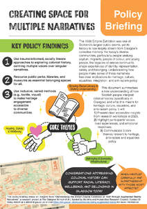 Policy Briefing: Creating Space for Multiple Narratives