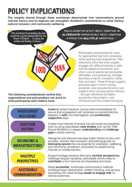 Policy Briefing: Creating Space for Multiple Narratives