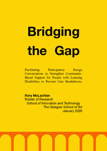 Bridging the Gap: Facilitating Participatory Design Conversations to Strengthen Community-Based Support for People with Learning Disabilities to Prevent Care Breakdowns