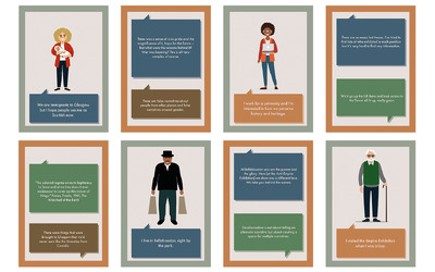 Teaching polyvocality and decolonial histories with a simple card game