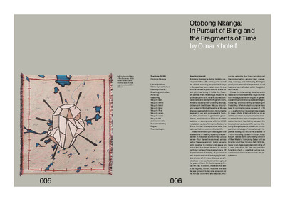 Otobong Nkanga: In Pursuit of Bling and the Fragments of Time