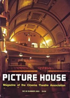 Picture House: Magazine of the Cinema Theatre Association  - cover