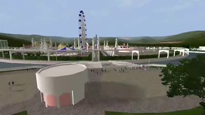 Visualising an Amusement Park - A Case Study