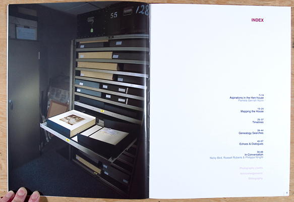 Tracing Echoes by Nicky Bird: An Archive, June 2001, pp. 4-5