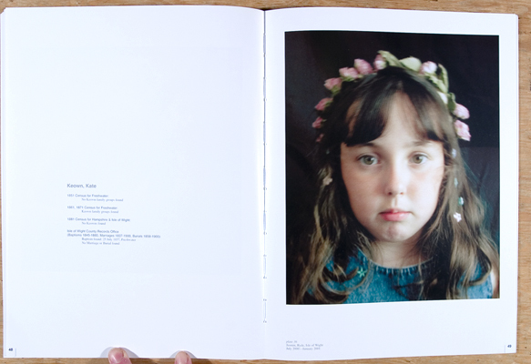Tracing Echoes by Nicky Bird: Echoes & Dialogues: Jasmin, Ryde, Isle of Wight, July 2000 to January 2001, pp. 48-49