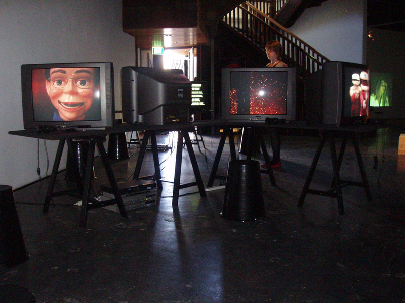 'Cock and Bull' installation view