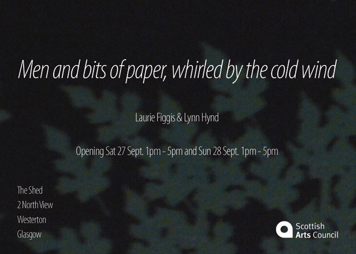 Men and Bits of Paper email flyer