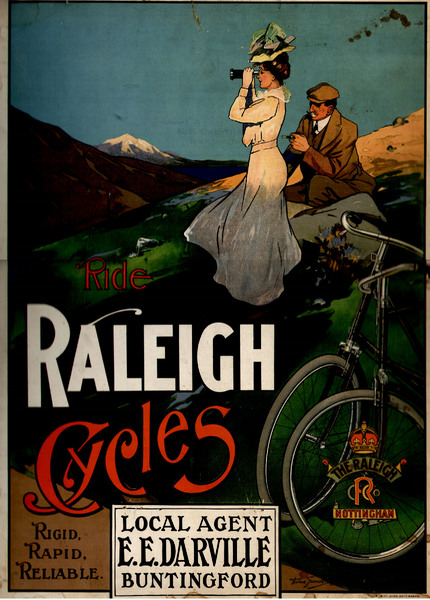 Raleigh Showcard, c1906
