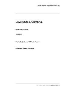 Loveshack - Cumbria