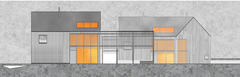 south elevation cropped