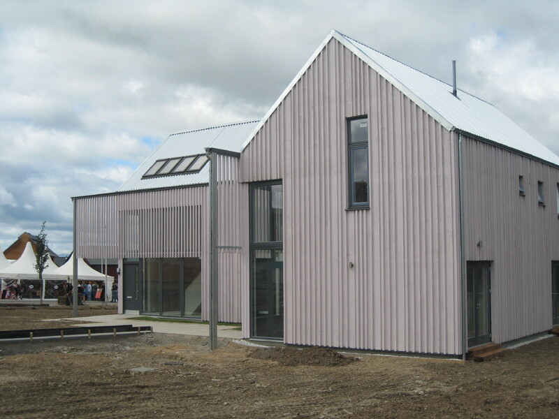 photo of extended cladding system