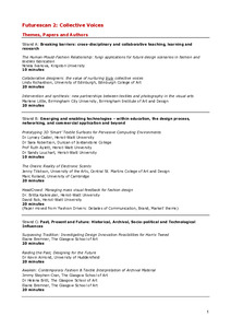 Conference Programme