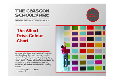 The Albert Drive Colour Chart