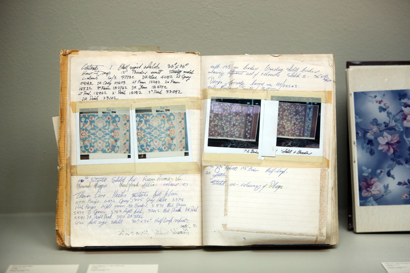Helen Turner Workbook, c1980, Blackwood Morton & Sons, Private Collection Helen Turner  Mackintosh Museum, The Glasgow School of Art, 9 Nov 2013 – 11 Jan 2014. Photo Janet Wilson