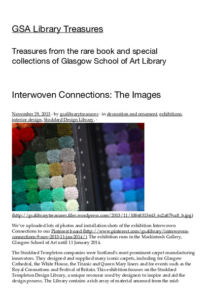 GSA Library Treasures