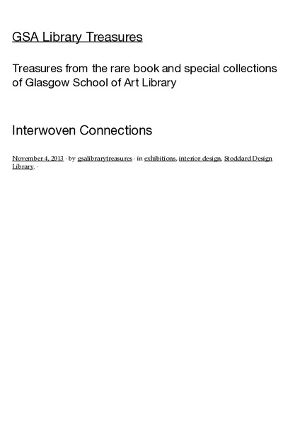 GSA Library Treasures