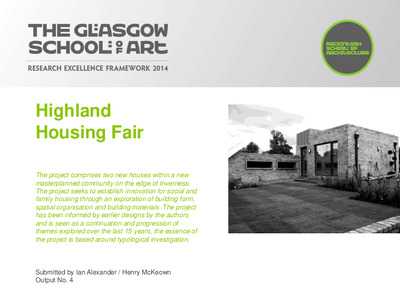 Scotland's Housing Expo Plot 1 and 5